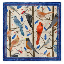 Load image into Gallery viewer, Song Bird Silk Scarf (Small)
