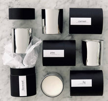 Load image into Gallery viewer, Minimalist Silver Scented Candles - Pine
