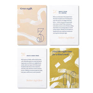 Better Together // 52 activity cards to spark connections